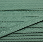 Preview: Elastisches Schrägband JACQUARD 12mm altgrün